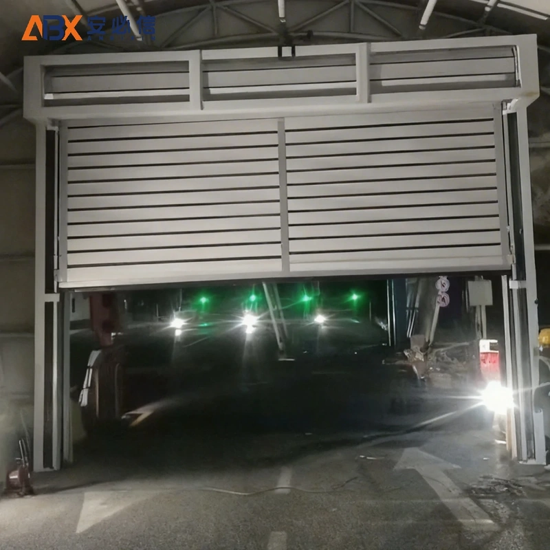 鹤岗消防高速门